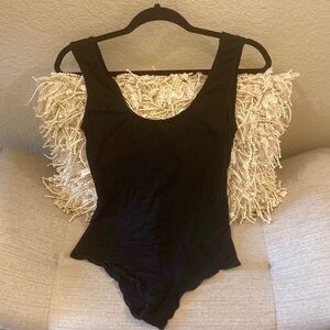 Clayton Brandi Sleeveless Bodysuit Size L